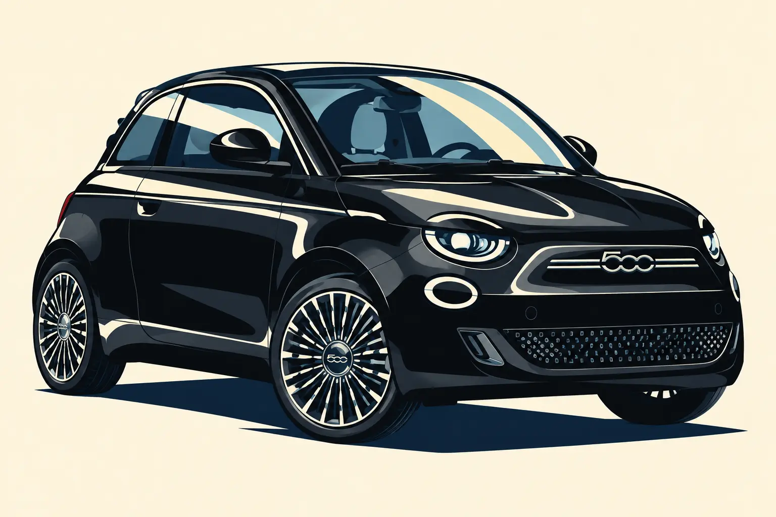 Fiat 500e La Prima by Bocelli