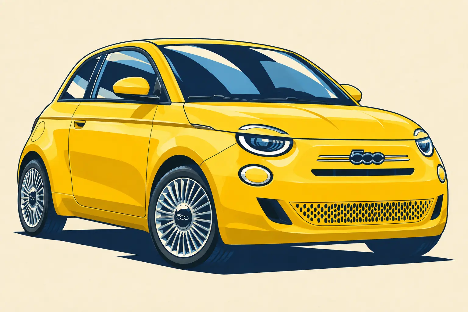 Fiat Nuova 500 Hybrid Torino