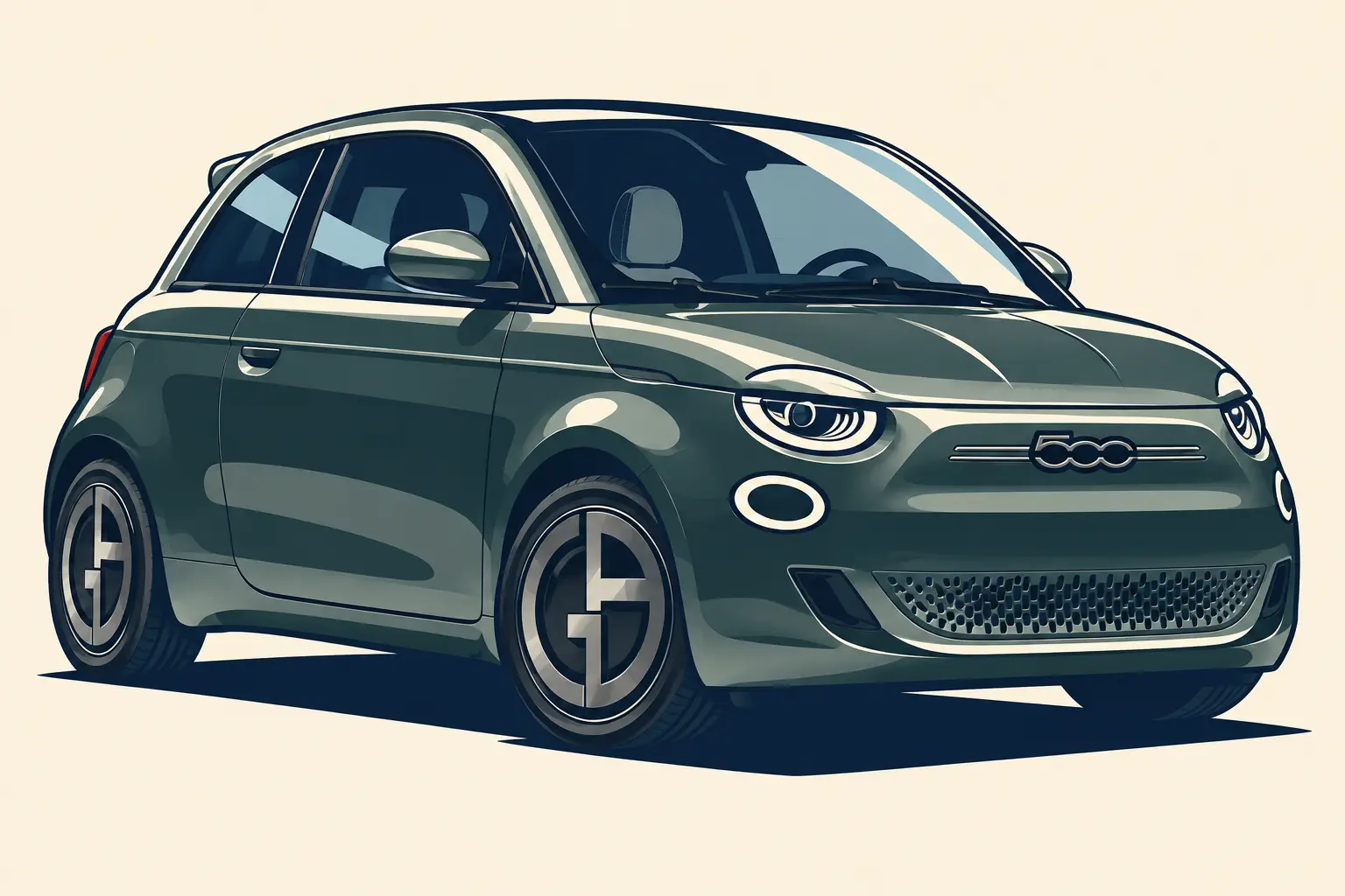 Fiat 500e Giorgio Armani