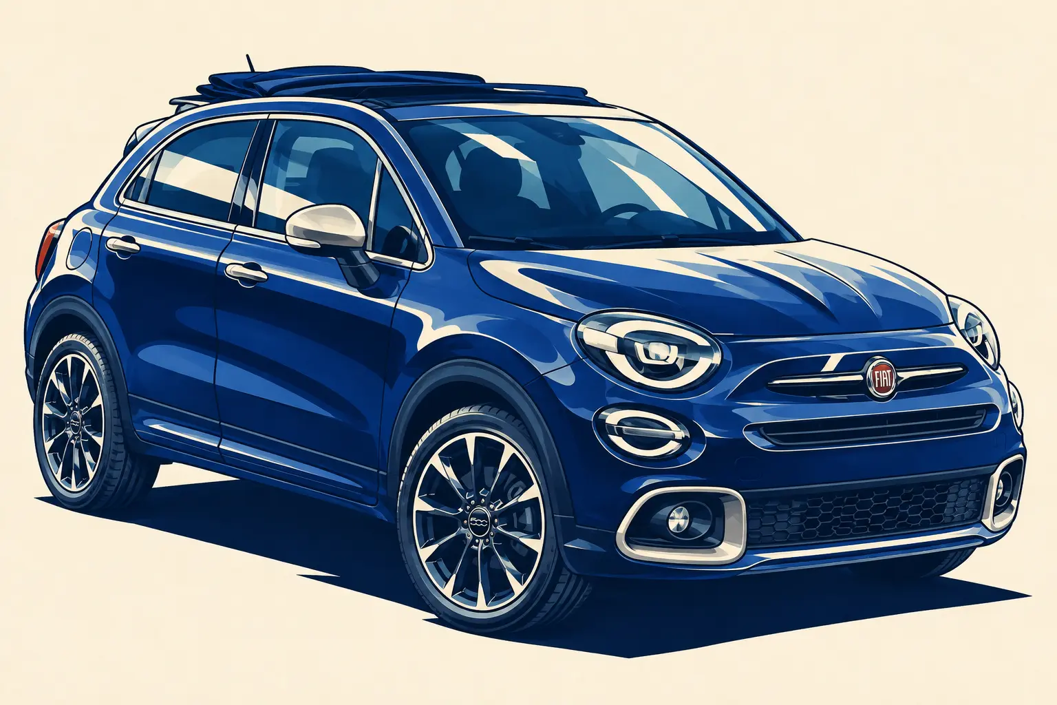 Fiat 500X Yacht Club Capri