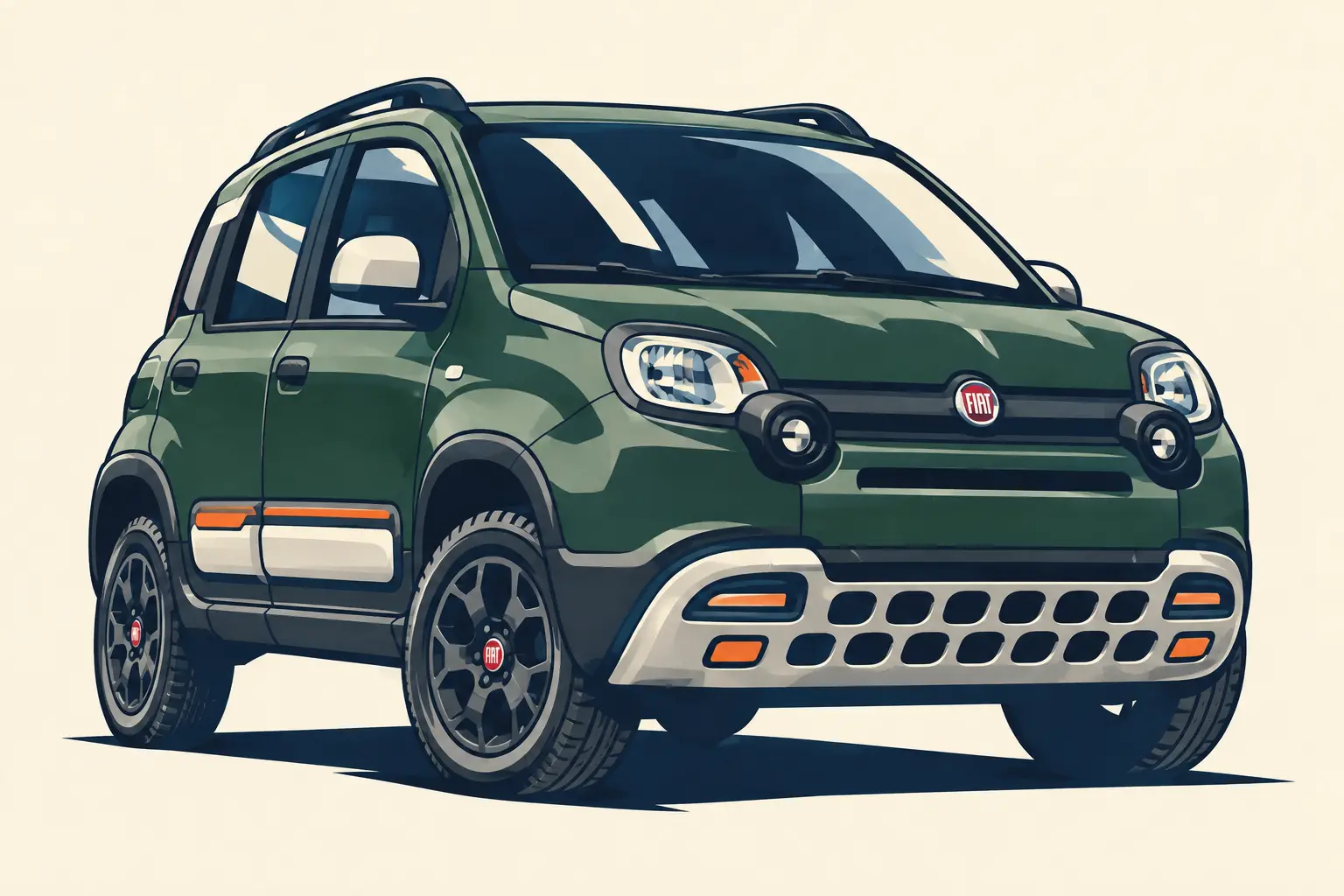 Fiat Panda Garmin